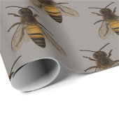 Cadeau Papier à enveloppement Queen Bee (Coin rond)