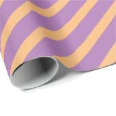Cadeau Papier à enveloppement rayé coloré (Coin rond)