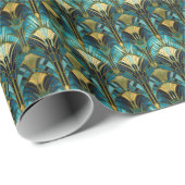 Cadeau Papier à enveloppement Rhapsody d'âge doré (Coin rond)