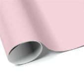 Cadeau Papier à enveloppement rose (Coin rond)