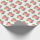 Cadeau Papier à enveloppement rose (Coin)