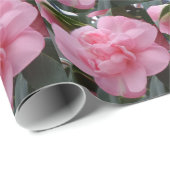 Cadeau Papier à enveloppement rose (Coin rond)