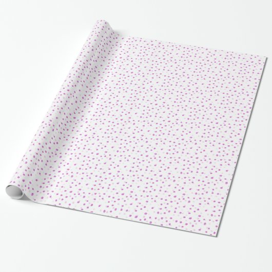 Cadeau Papier à enveloppement rose (Déroulé)