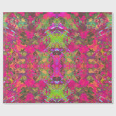 Cadeau Papier à enveloppement rose chaud (Plat)