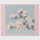 Cadeau Papier à enveloppement ROSE CHERRY BLOSSOM (Plat)