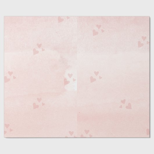 Cadeau Papier à enveloppement rose pastel doux (Couture)