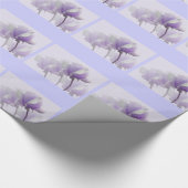 Cadeau Papier à enveloppement Rose violet (Coin)