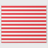 Cadeau Papier à enveloppement rouge et blanc (Plat)