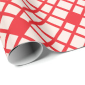 Cadeau Papier à enveloppement rustique à thème Noël (Coin rond)