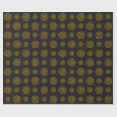 Cadeau Papier à enveloppement Scorpio Mandala (Plat)