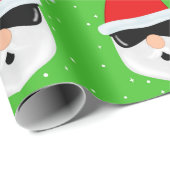 Cadeau Papier à enveloppement secret Père Noël (Coin rond)