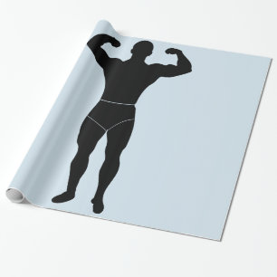 Cadeau Papier à enveloppement Strongman