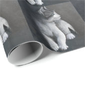 Cadeau Papier à enveloppement Tabby Kitten (Coin rond)