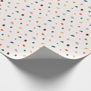 Cadeau Papier à enveloppement Terrazzo - Motif Terrazzo R