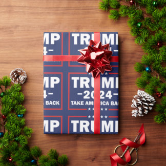 Cadeau Papier à enveloppement Trump
