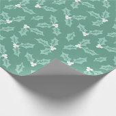 Cadeau Papier à enveloppement vert clair (Coin)
