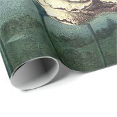 Cadeau Papier à enveloppement vintage (Coin rond)