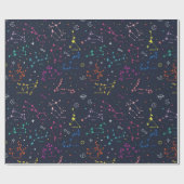 Cadeau Papier à enveloppement zodiaque (Plat)