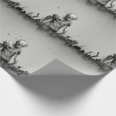 Cadeau Papier à enveloppement zombiéfié (Coin)