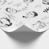 Cadeau Papier à envelopper, 30 po x 72 po (Coin)