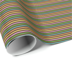 Cadeau Papier à envelopper 32-Cadeaux Pastels au chocolat