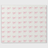 Cadeau Papier à envelopper à la corbeille rose (Plat)