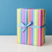 Cadeau Papier à envelopper à l'arc-en-ciel élégant