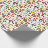 Cadeau Papier à envelopper - Animaux forestiers (Coin)