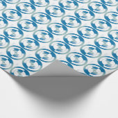 Cadeau Papier à envelopper avec conception circulaire Abs (Coin)