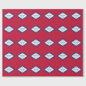 Cadeau Papier à envelopper avec Drapeau de l'Arkansas (Plat)