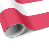 Cadeau Papier à envelopper avec Drapeau de Pologne (Coin rond)