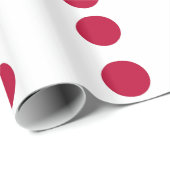 Cadeau Papier à envelopper avec Drapeau du Japon (Coin rond)