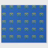 Cadeau Papier à envelopper avec Drapeau du Nevada (Plat)