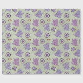 Cadeau Papier à envelopper avec motif Crystal et Geode (Plat)