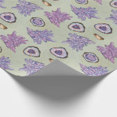 Cadeau Papier à envelopper avec motif Crystal et Geode (Coin)