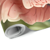 Cadeau Papier à envelopper avec prélèvement de pollen par (Coin rond)