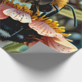 Cadeau Papier à envelopper avec prélèvement de pollen par (Coin)