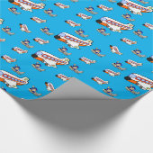 Cadeau Papier à envelopper Avions (Coin)