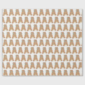 Cadeau Papier à envelopper - Bébé Brave Ours (Plat)