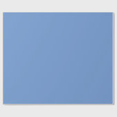 Cadeau Papier à envelopper bleu pour bébé pastel (Plat)