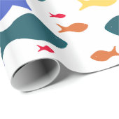 Cadeau Papier à envelopper brillant, (Coin rond)