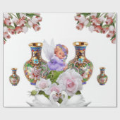 Cadeau Papier à envelopper brillant Angel (Plat)