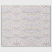 Cadeau Papier à envelopper brillant Beige (Plat)