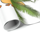 Cadeau Papier à envelopper brillant, Chat de porc de vach (Coin rond)