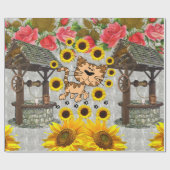 Cadeau Papier à envelopper brillant Chat Kitten (Plat)