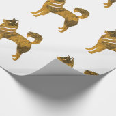 Cadeau Papier à envelopper brillant chinois pour le Nouve (Coin)