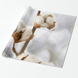 Cadeau Papier à envelopper brillant, coton