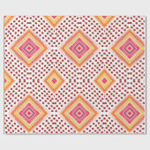 Cadeau Papier à envelopper brillant Fraise (Plat)