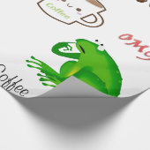 Cadeau Papier à envelopper brillant, Haricots de grenouil (Coin)