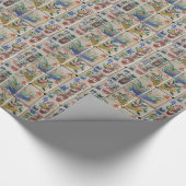 Cadeau Papier à envelopper brillant Mahjong (Coin)